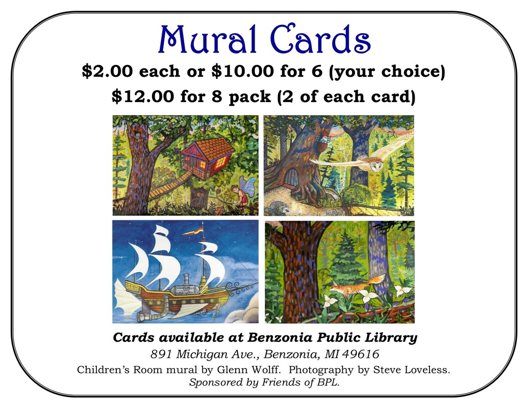 Image of Mural Card flyer